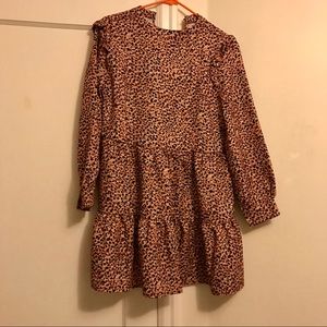 Leopard mini dress